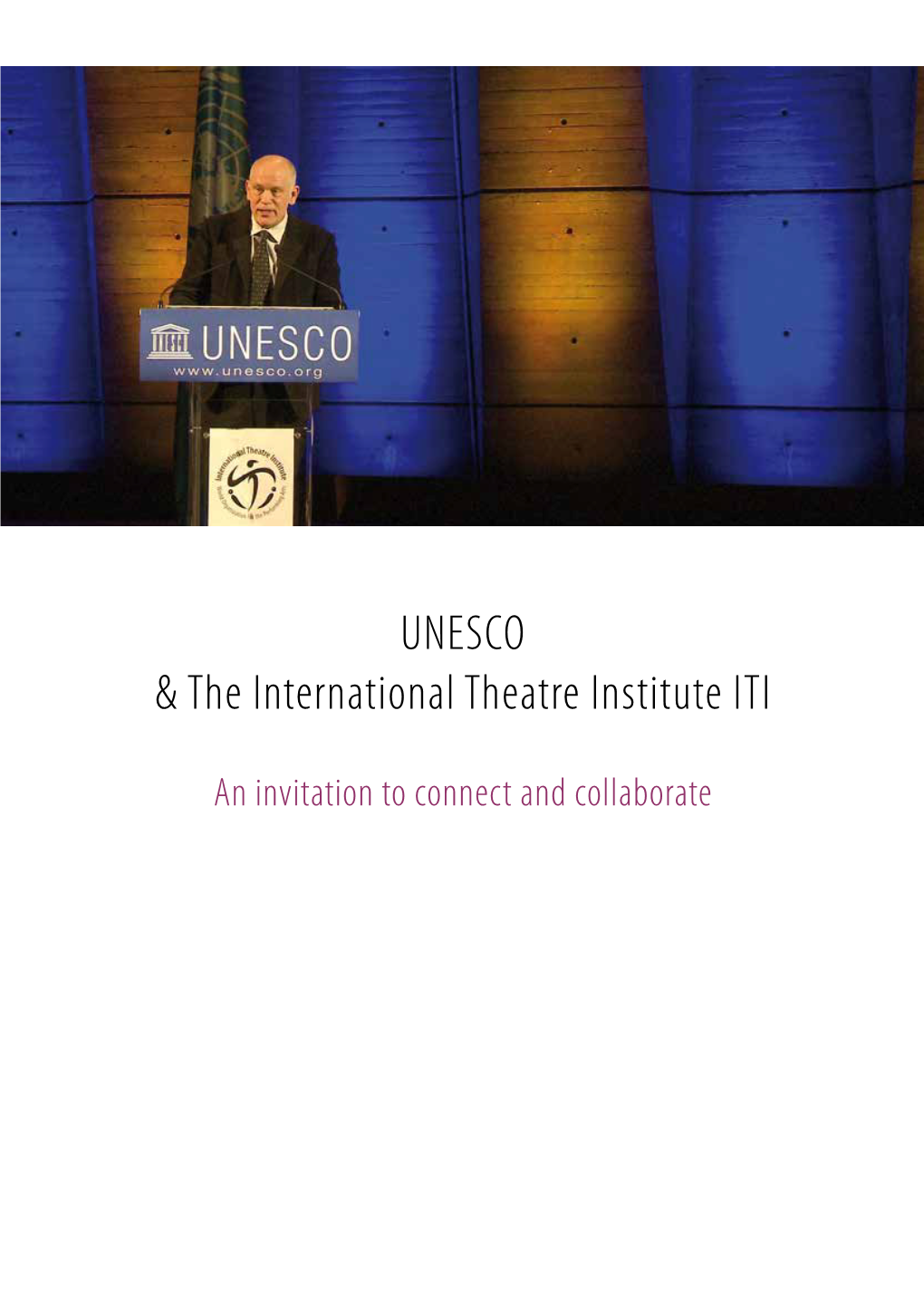UNESCO & the International Theatre Institute