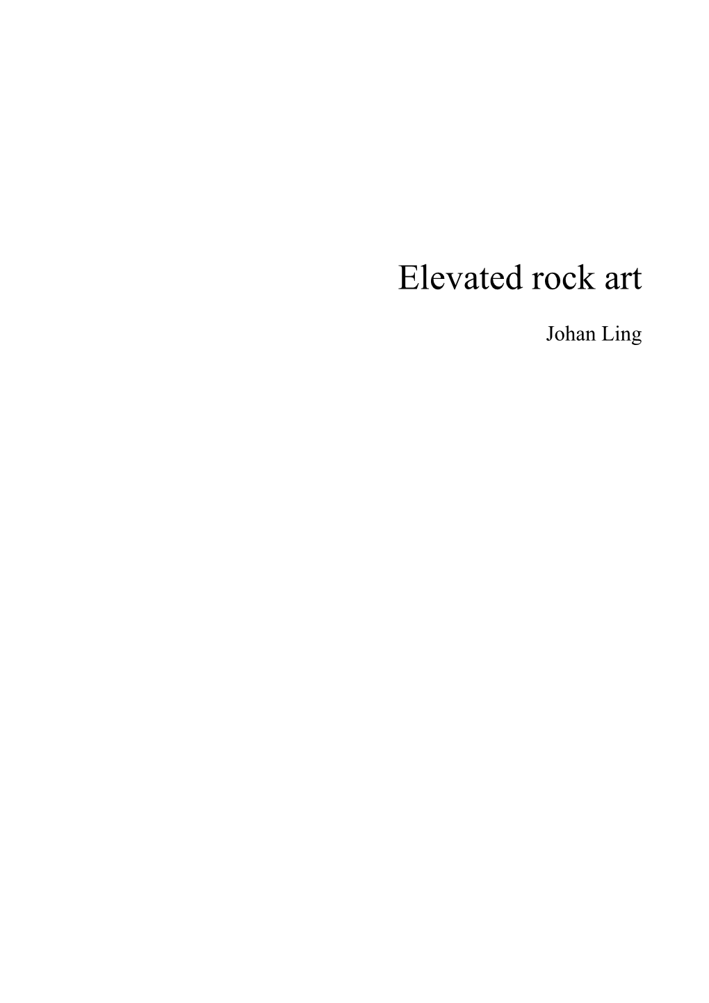 Elevated Rock.Indb