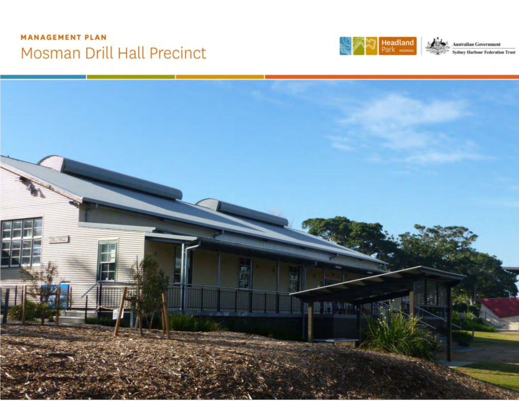 Management Plan Mosman Drill Hall Precinct