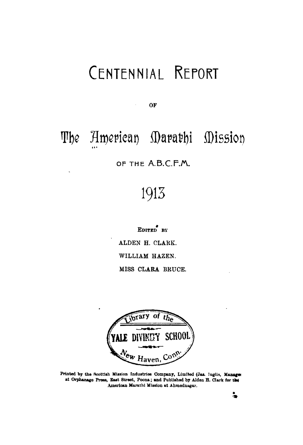 C Entennial Report