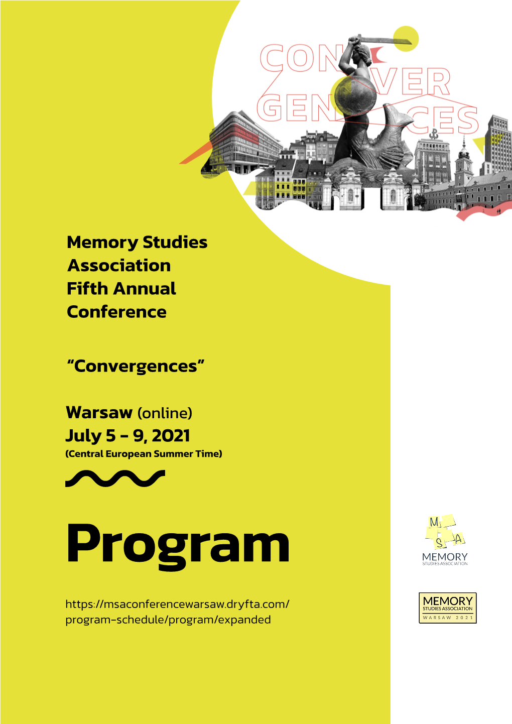 9, 2021 Memory Studies Association Fifth Annual Conference