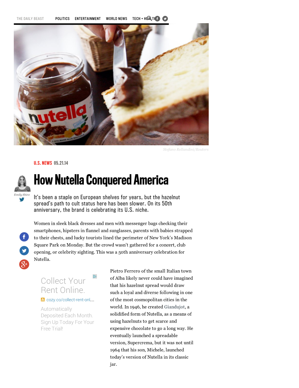 How Nutella Conquered America