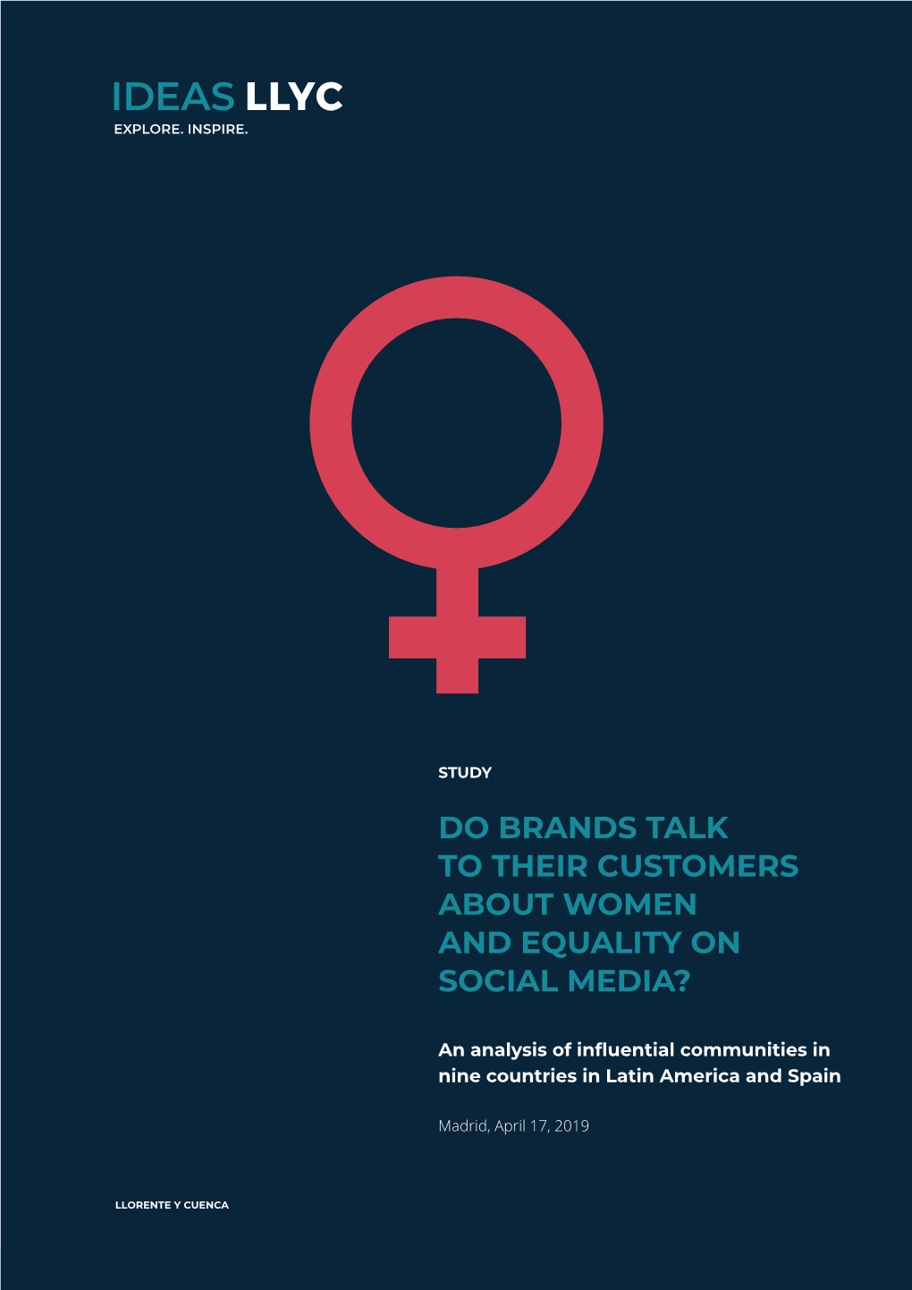 Do Brands Talk to Their Customers About Women and Equality on Social Media?