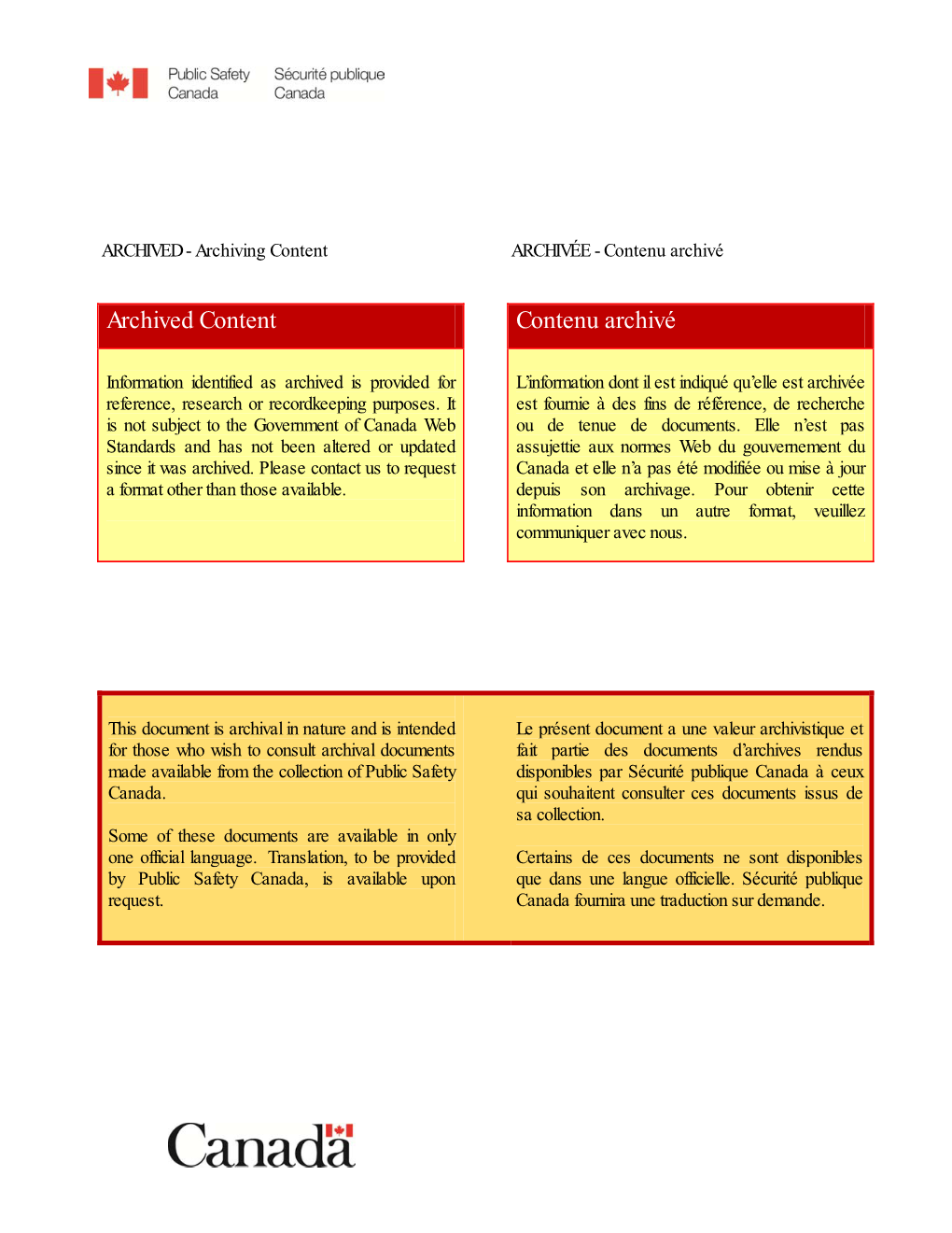 Organizations of Federal Interest by Organizational Form and Ministerial Portfolio