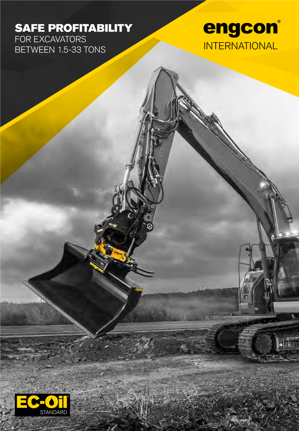 Download the Engcon Tiltrotator Brochure