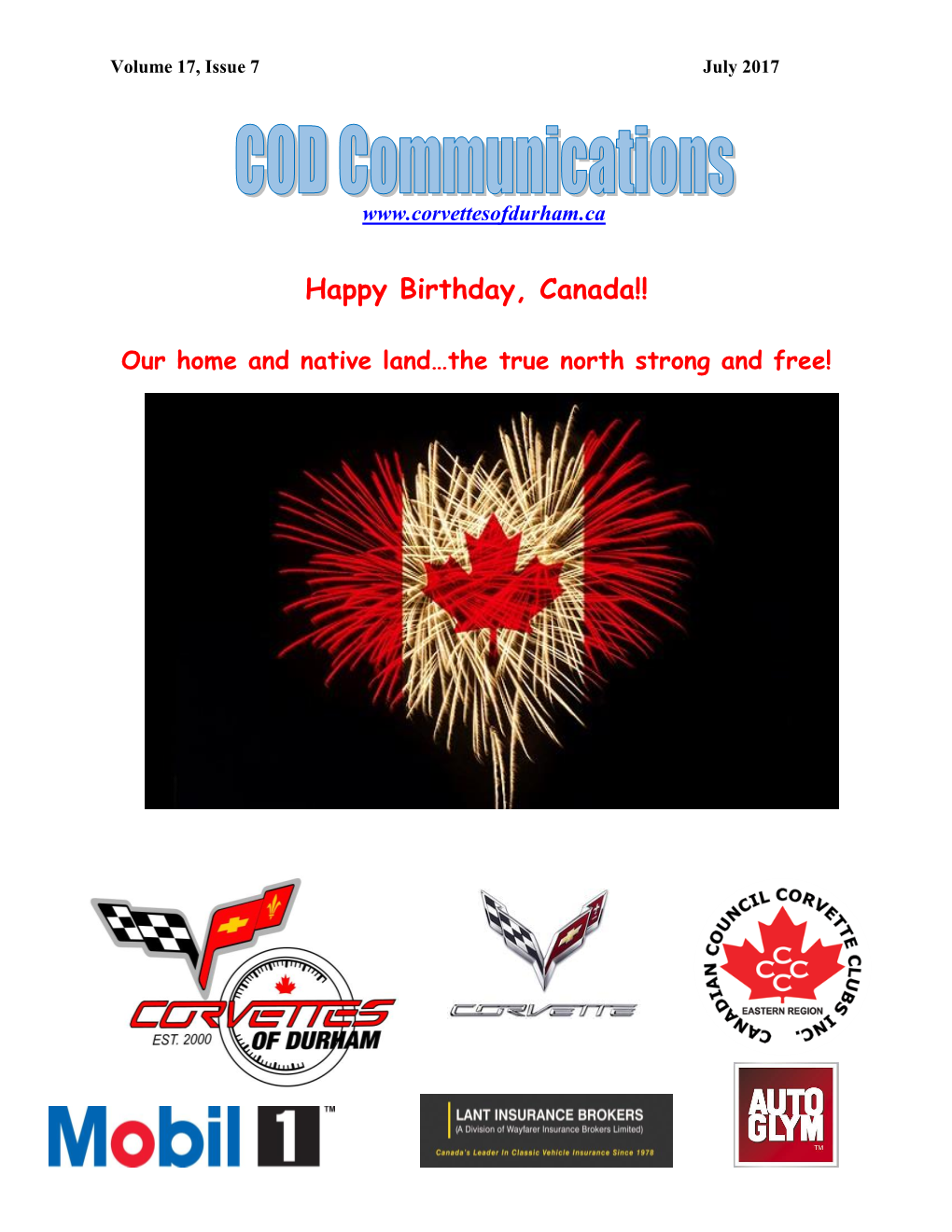 Happy Birthday, Canada!!