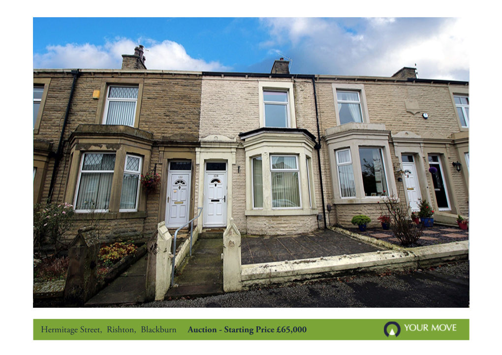 Hermitage Street, Rishton, Blackburn Auction - Starting Price £65,000