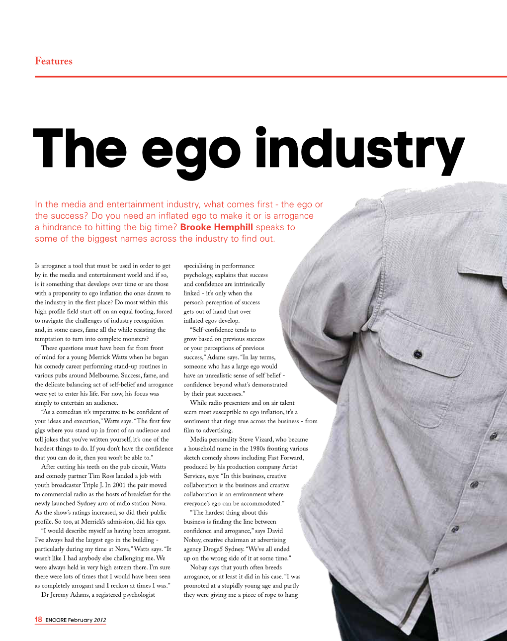 The Ego Industry