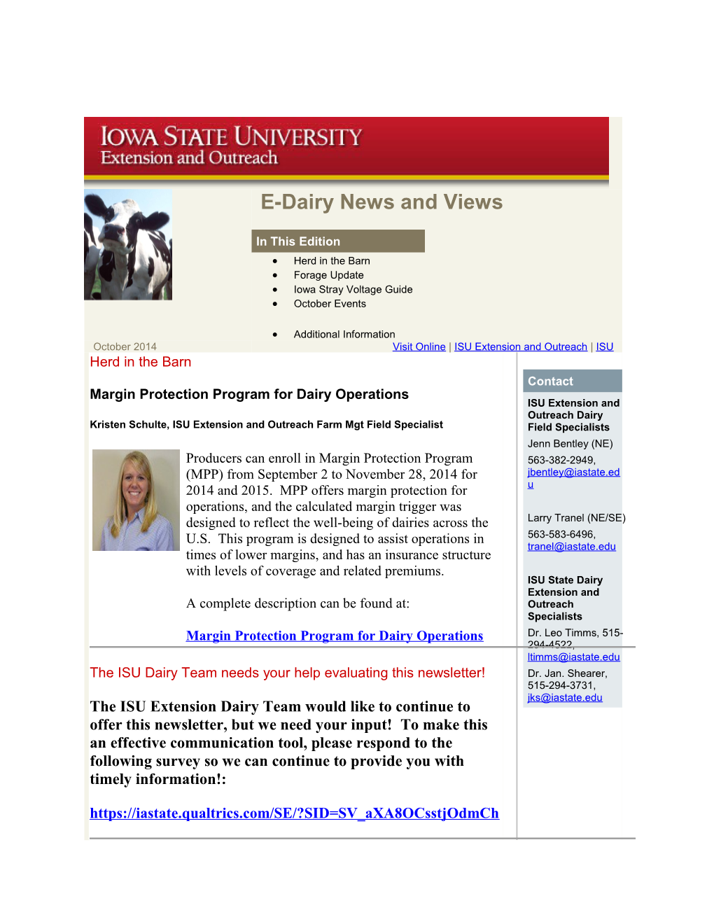 E-Dairy News and Views