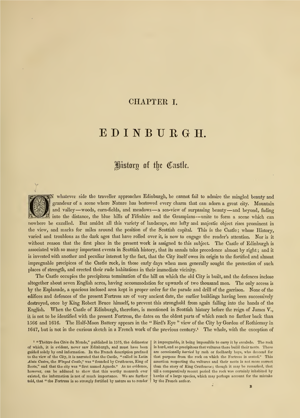 Being a Series of Views of Edinburgh and Its Environs