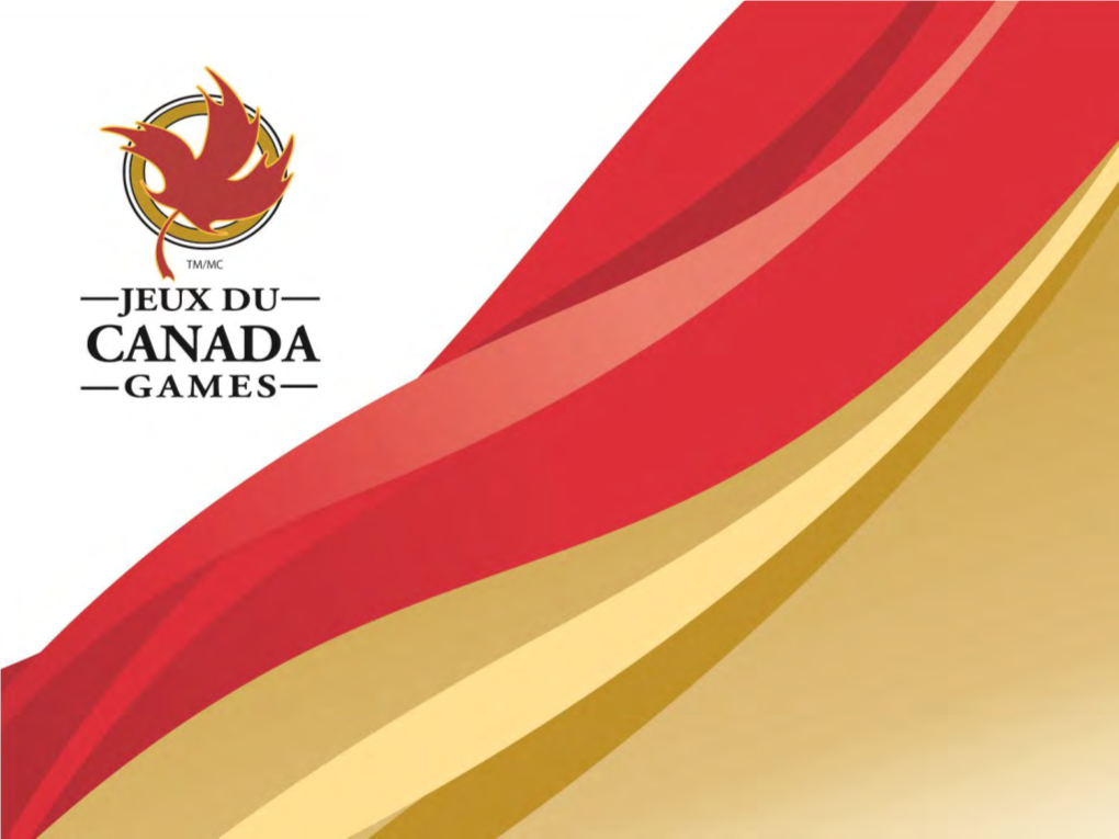 2023 Canada Winter Games Presentation February 24, 2014