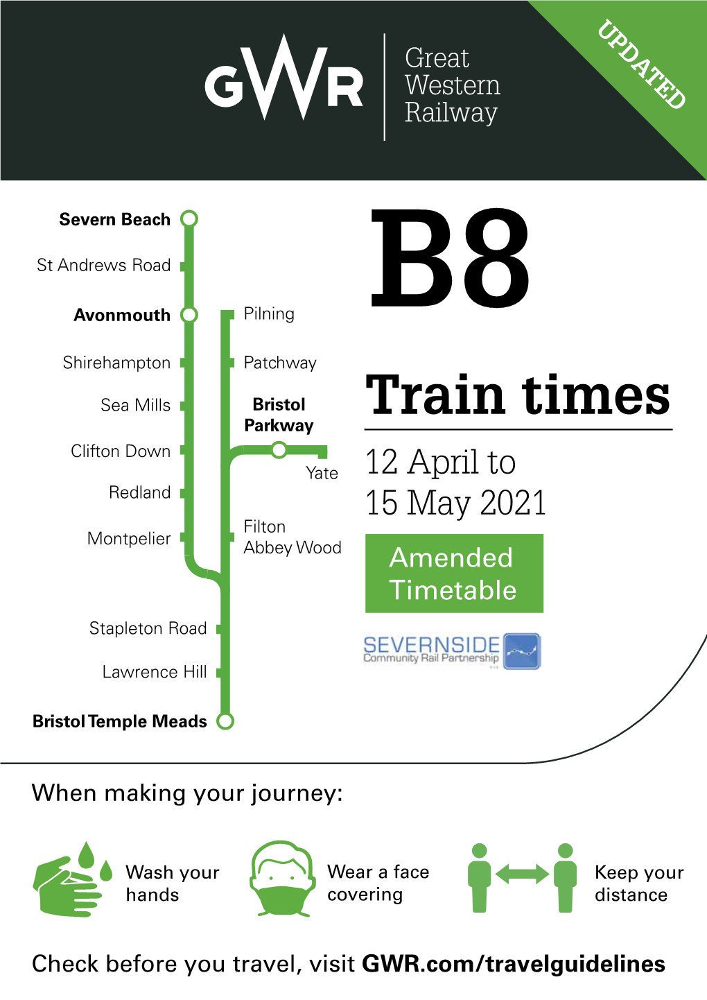 Bristol to Avonmouth, Patchway and Bristol Parkway