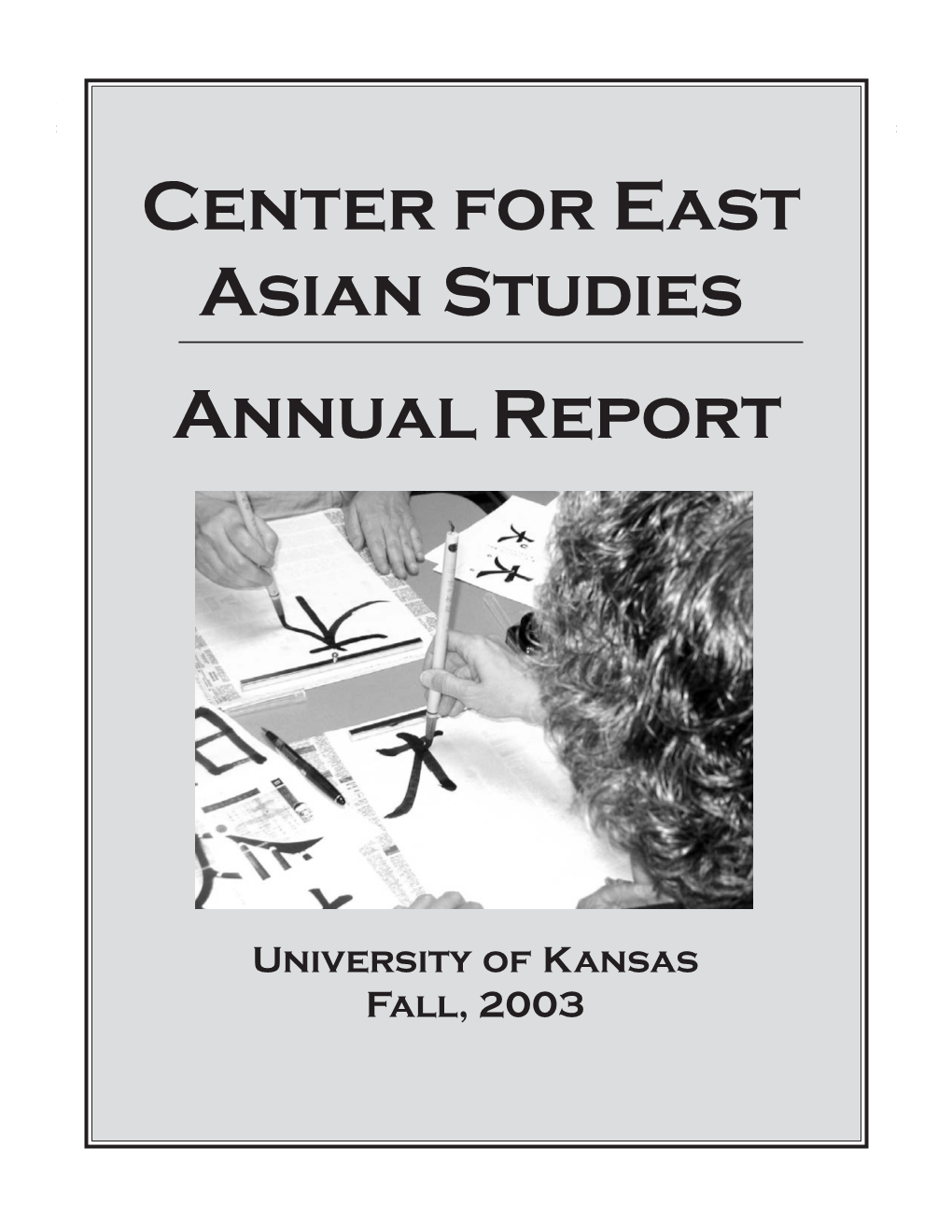 2003 Annual Report