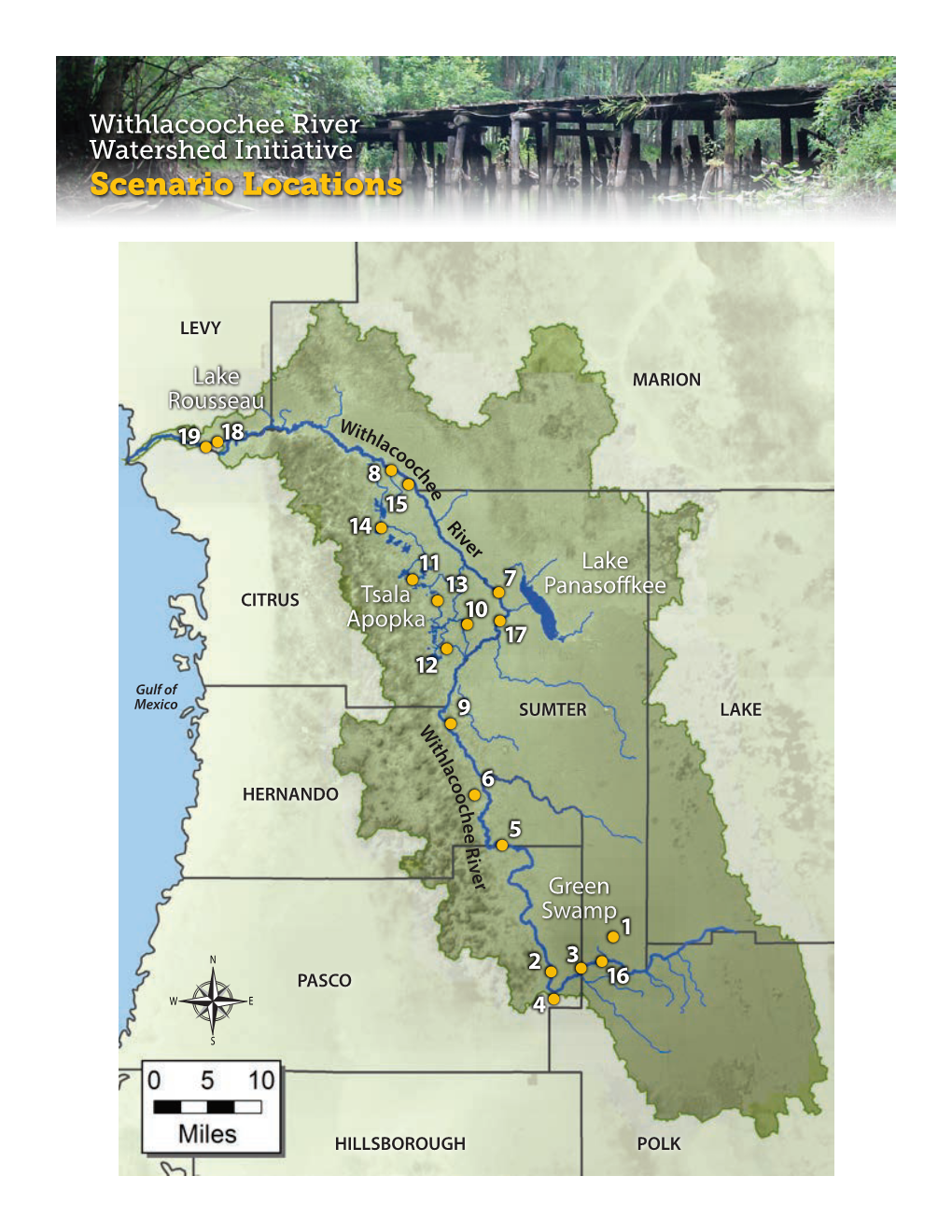 Withlacoochee River Watershed Initiative Scenario Locations