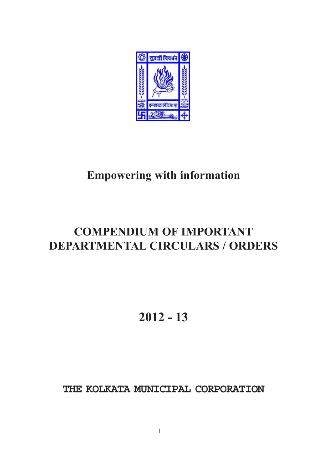 Empowering with Information COMPENDIUM of IMPORTANT