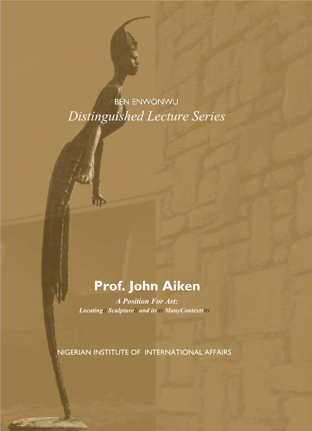 Prof. John Aiken