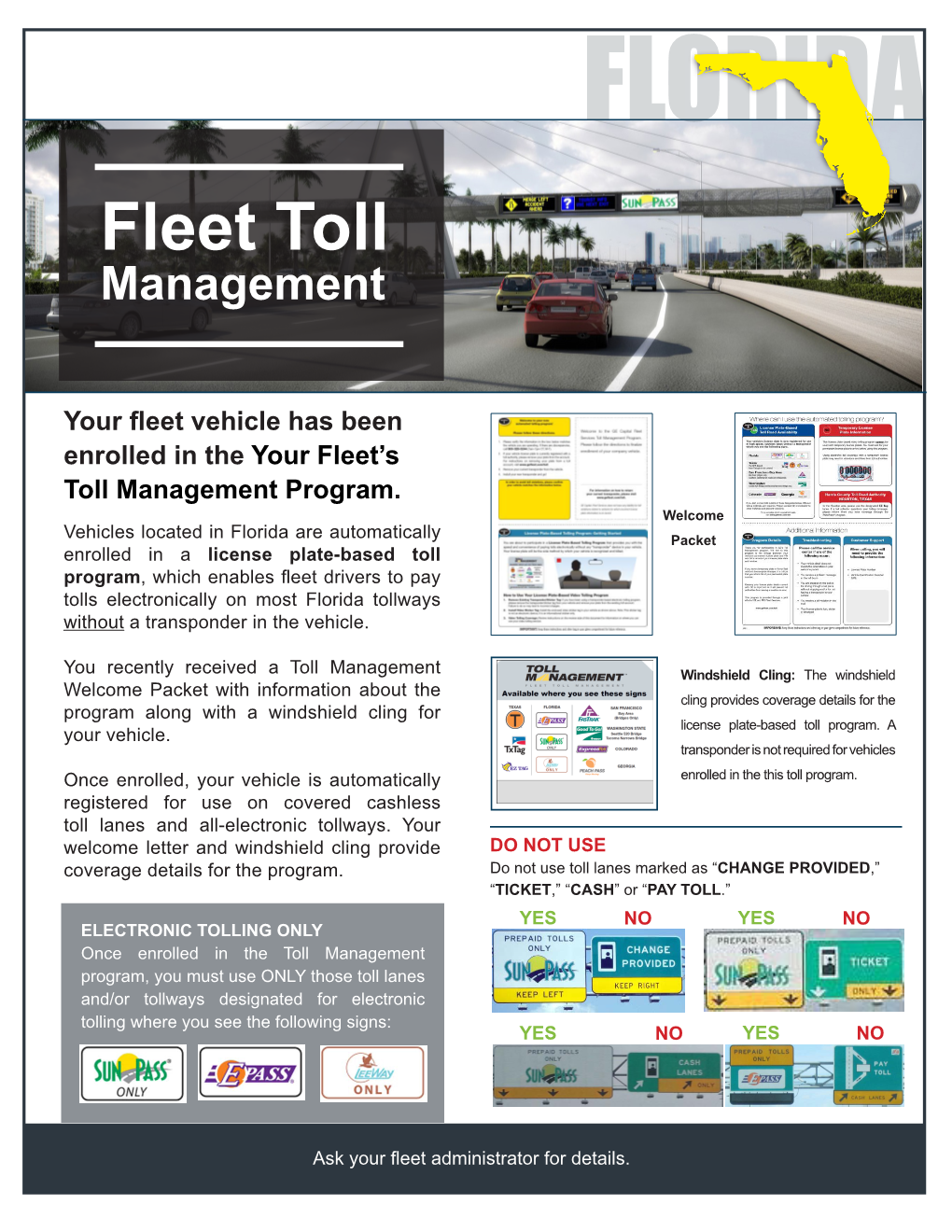 Fleet Toll Management