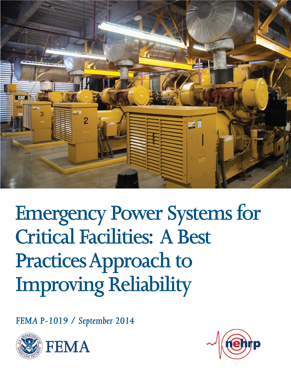 FEMA P-1019 Emergency Power Systems for Critical Facilities