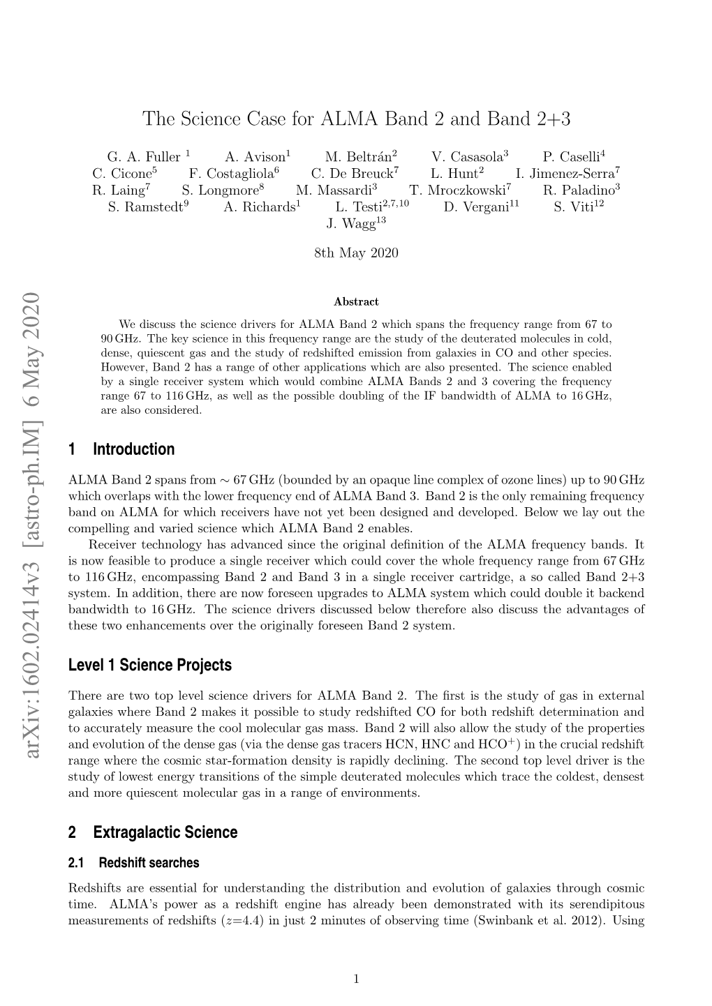 The Science Case for ALMA Band 2 and Band 2+3