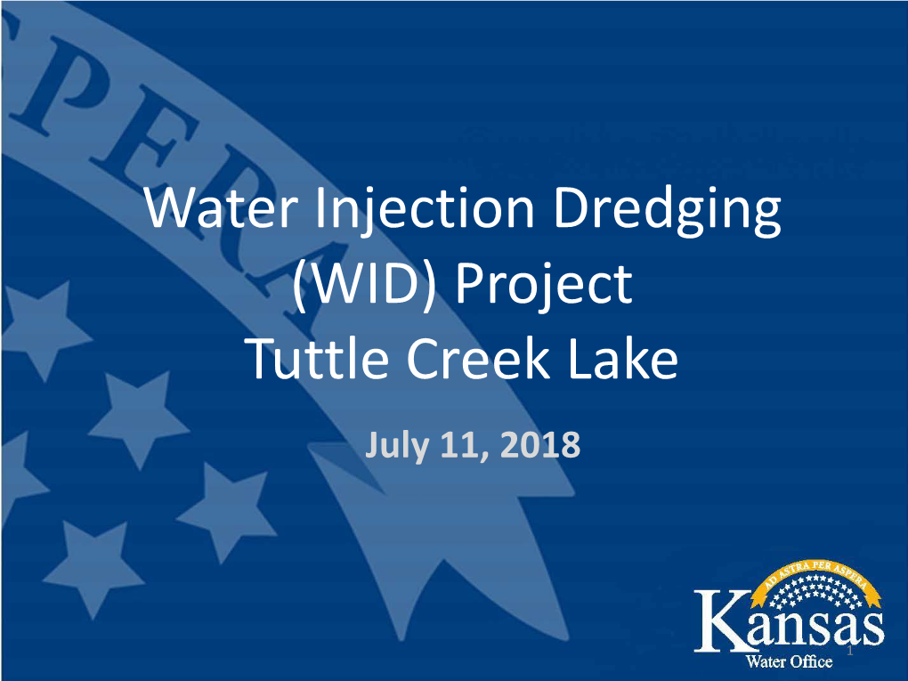 Water Injection Dredging Project