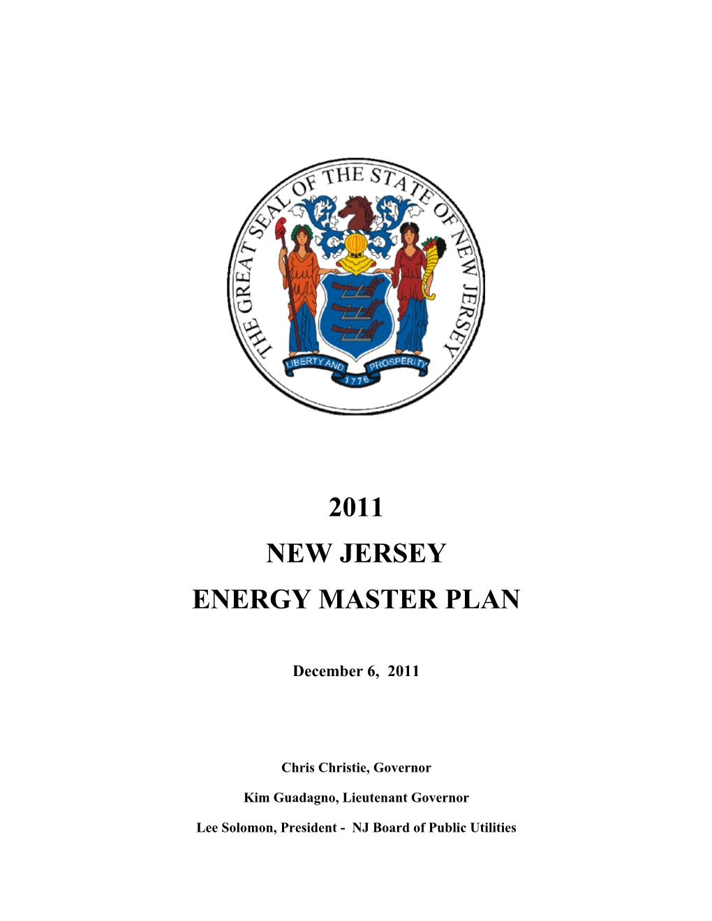 2011 New Jersey Energy Master Plan