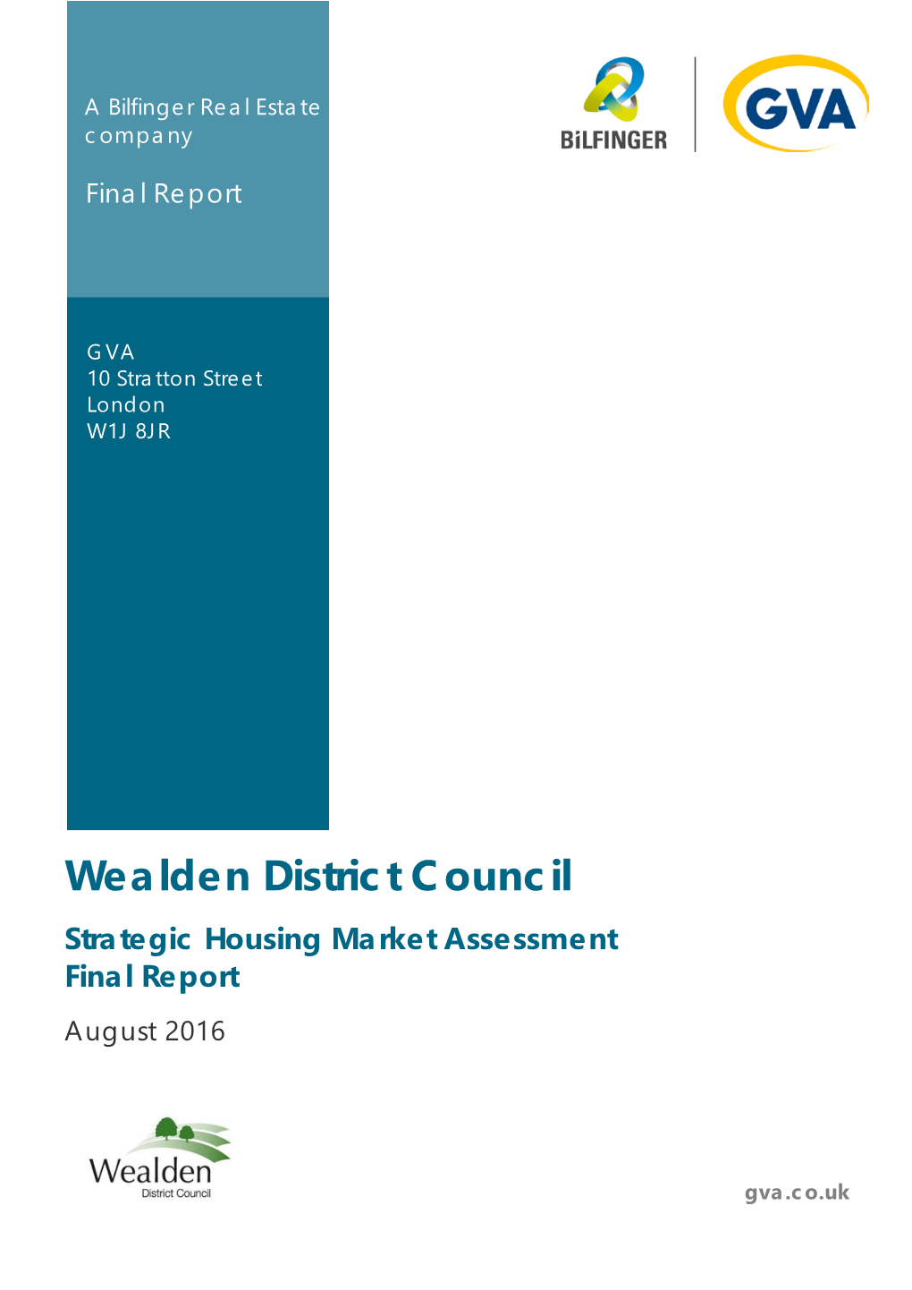 Wealden District Council Strategic Housing Market Assessment Final Report