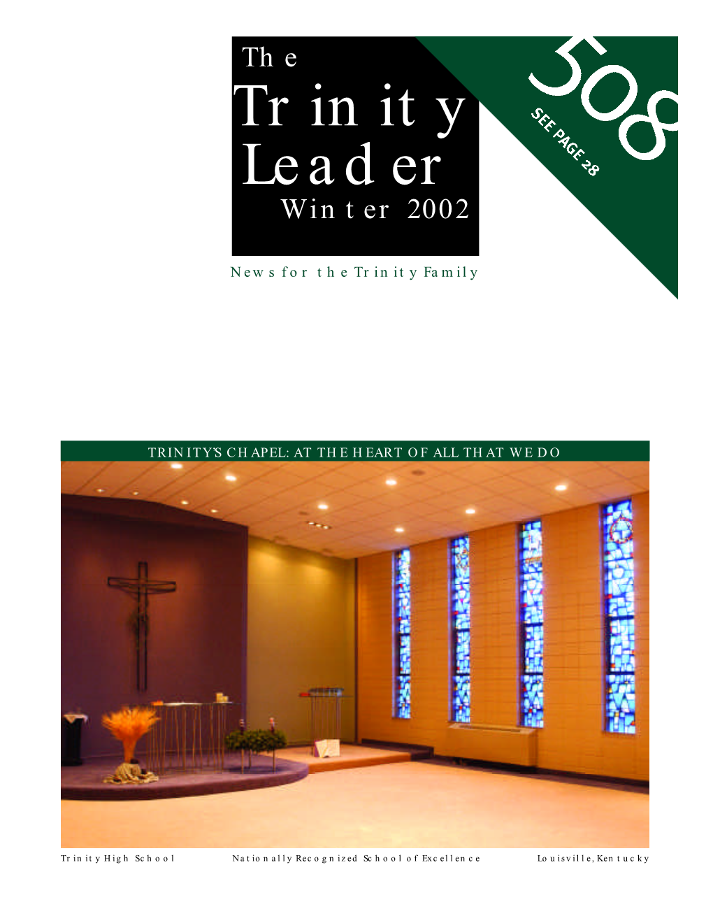 Trinity Leader Winter 2002