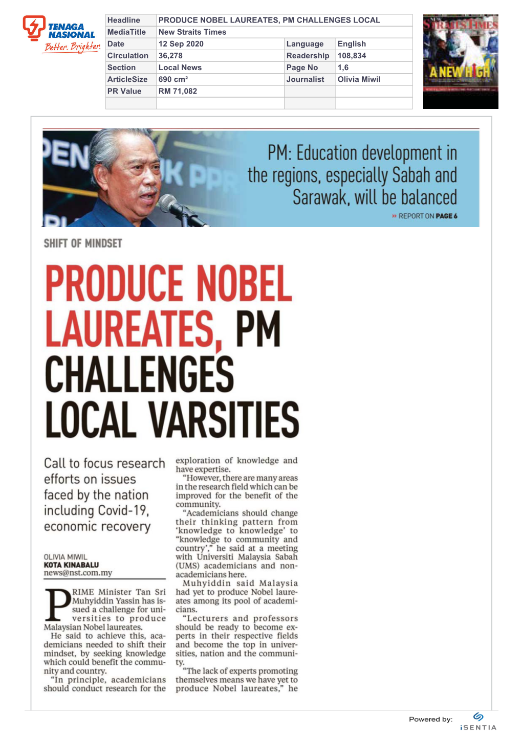 Produce Nobel Laureates, Pm Challenges Local Varsities