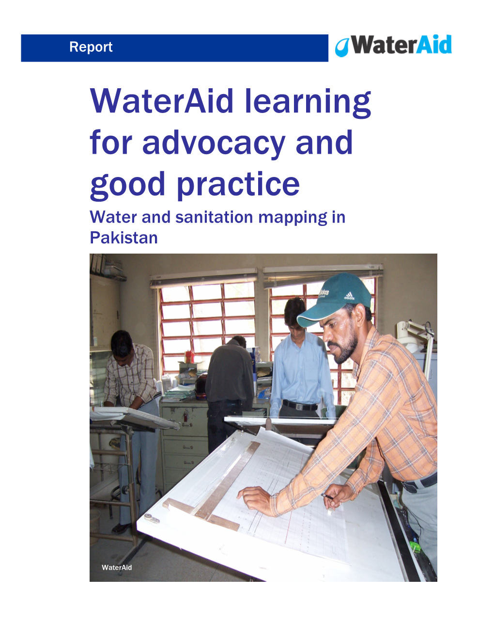 Water and Sanitation Mapping in Pakistan Download