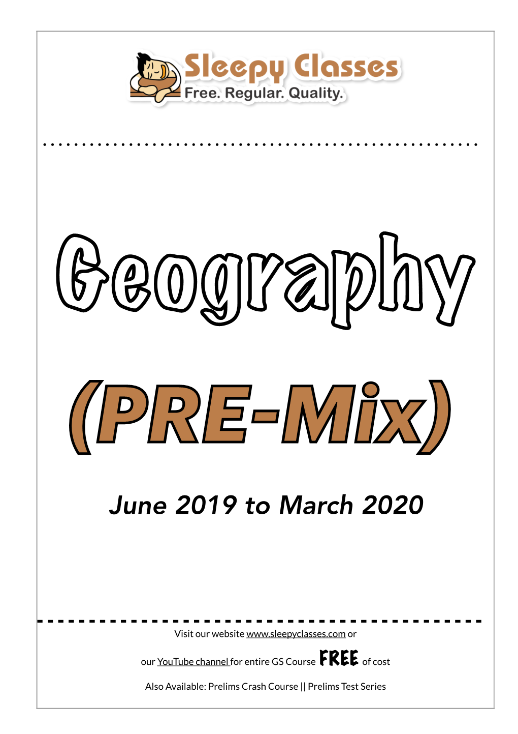 June 2019 to March 2020