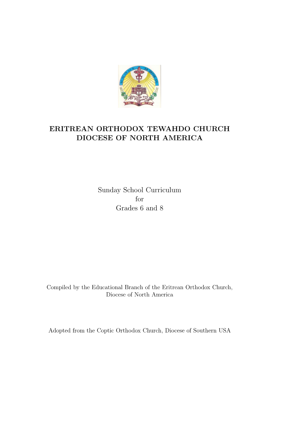 Eritrean Orthodox Tewahdo Church Diocese of North America