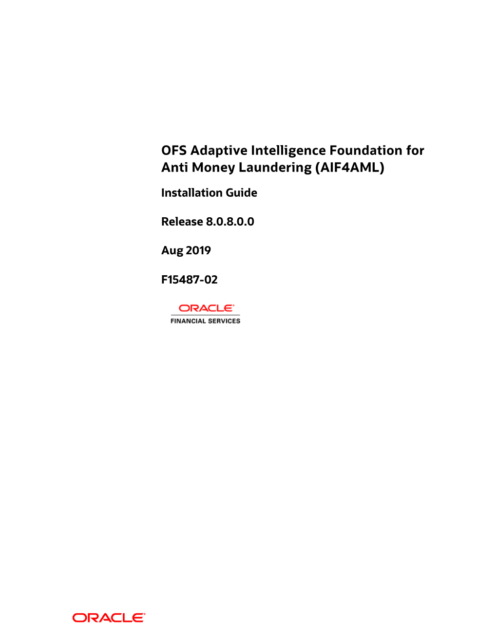 Ofs Aif4aml Installation Guide 8.0.8.0.0 | 2