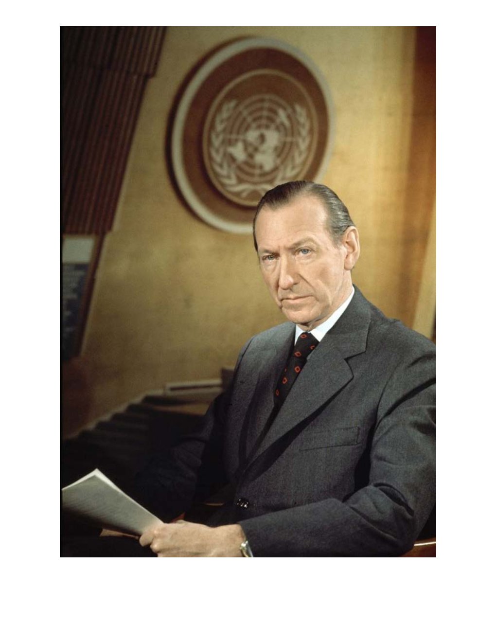Summary of AG-006 Secretary-General Kurt Waldheim (1972- 1981)