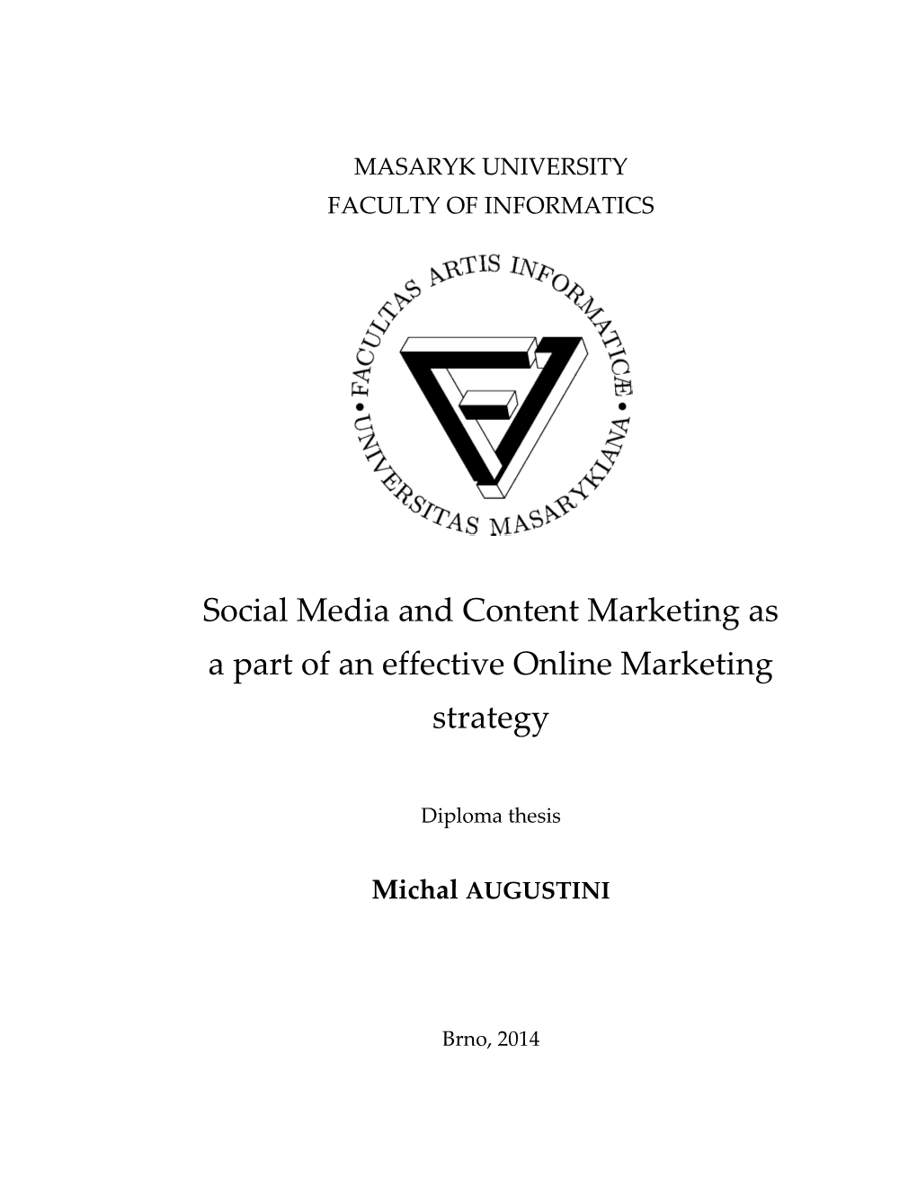 Social Media and Content Marketing As a Part of an Effective Online Marketing Strategy