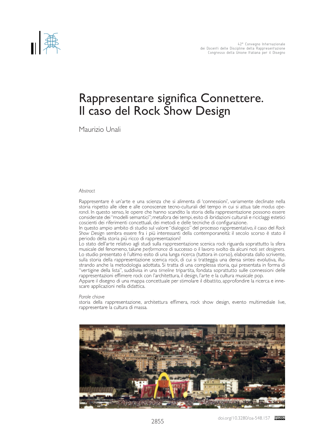 Rappresentare Significa Connettere. Il Caso Del Rock Show Design