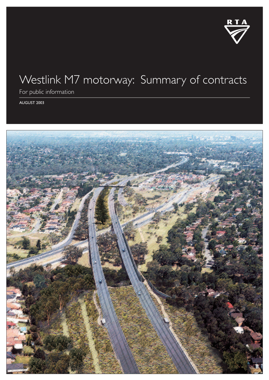 Westlink M7 Contract Summary