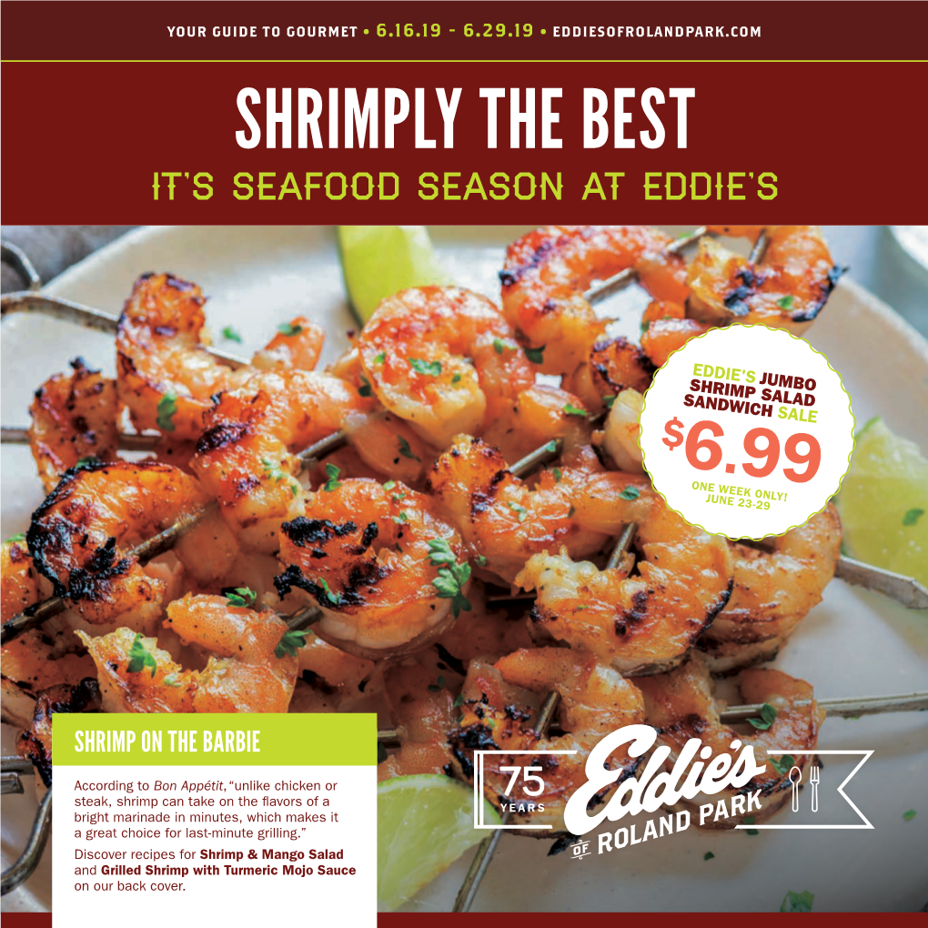 Shrimply the Best It's Seafood Season at Eddie's