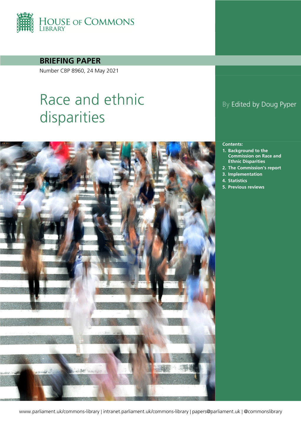 Race and Ethnic Disparities 2