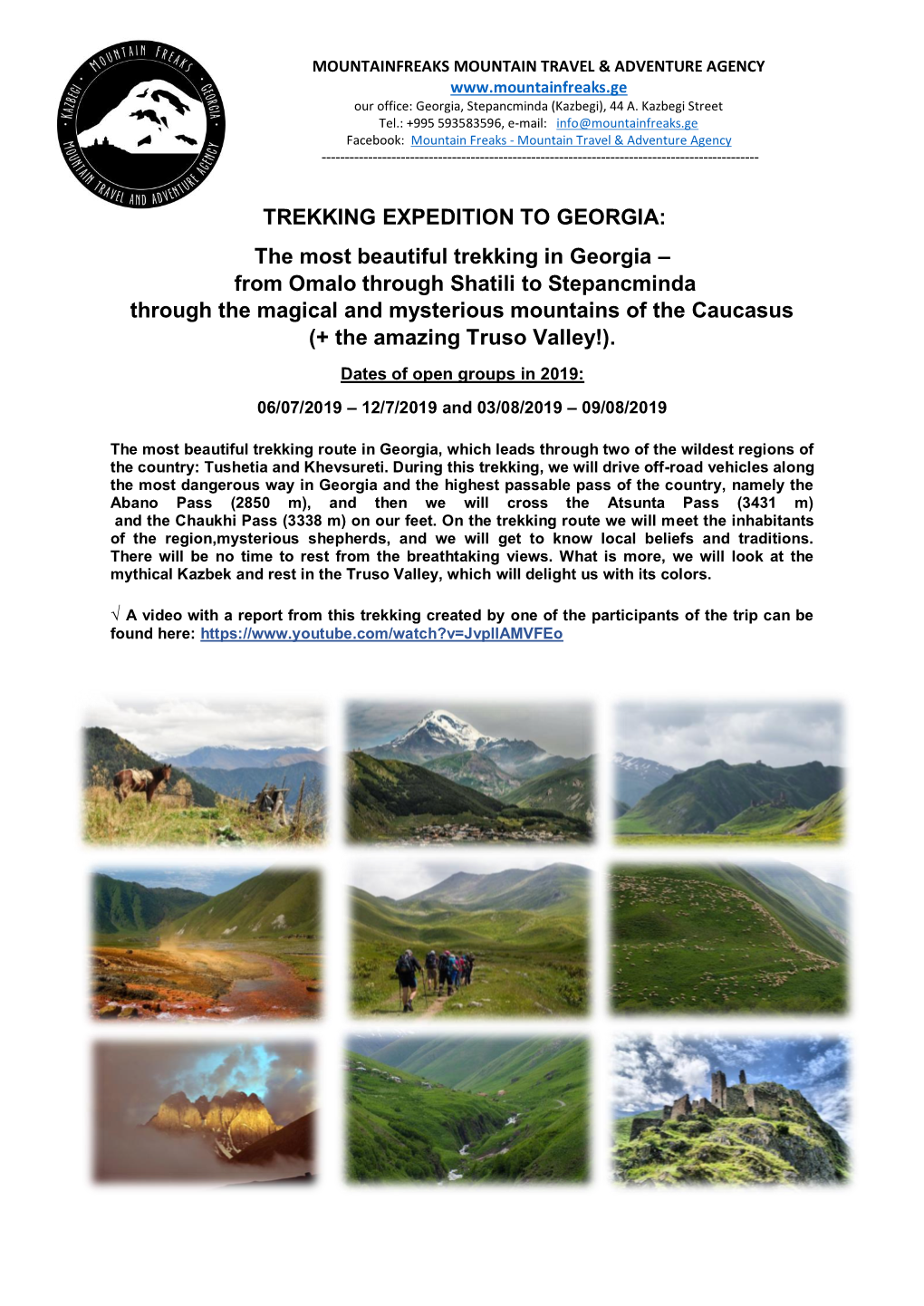 Trekking Expedition to Georgia