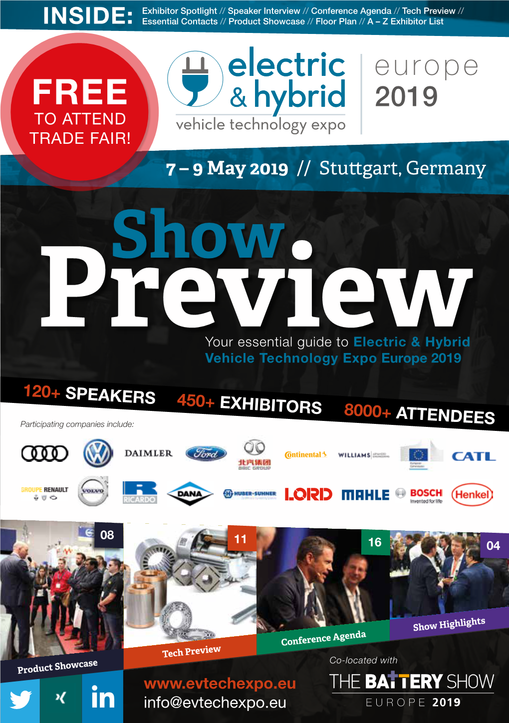 INSIDE: Essential Contacts // Product Showcase // Floor Plan // a – Z Exhibitor List