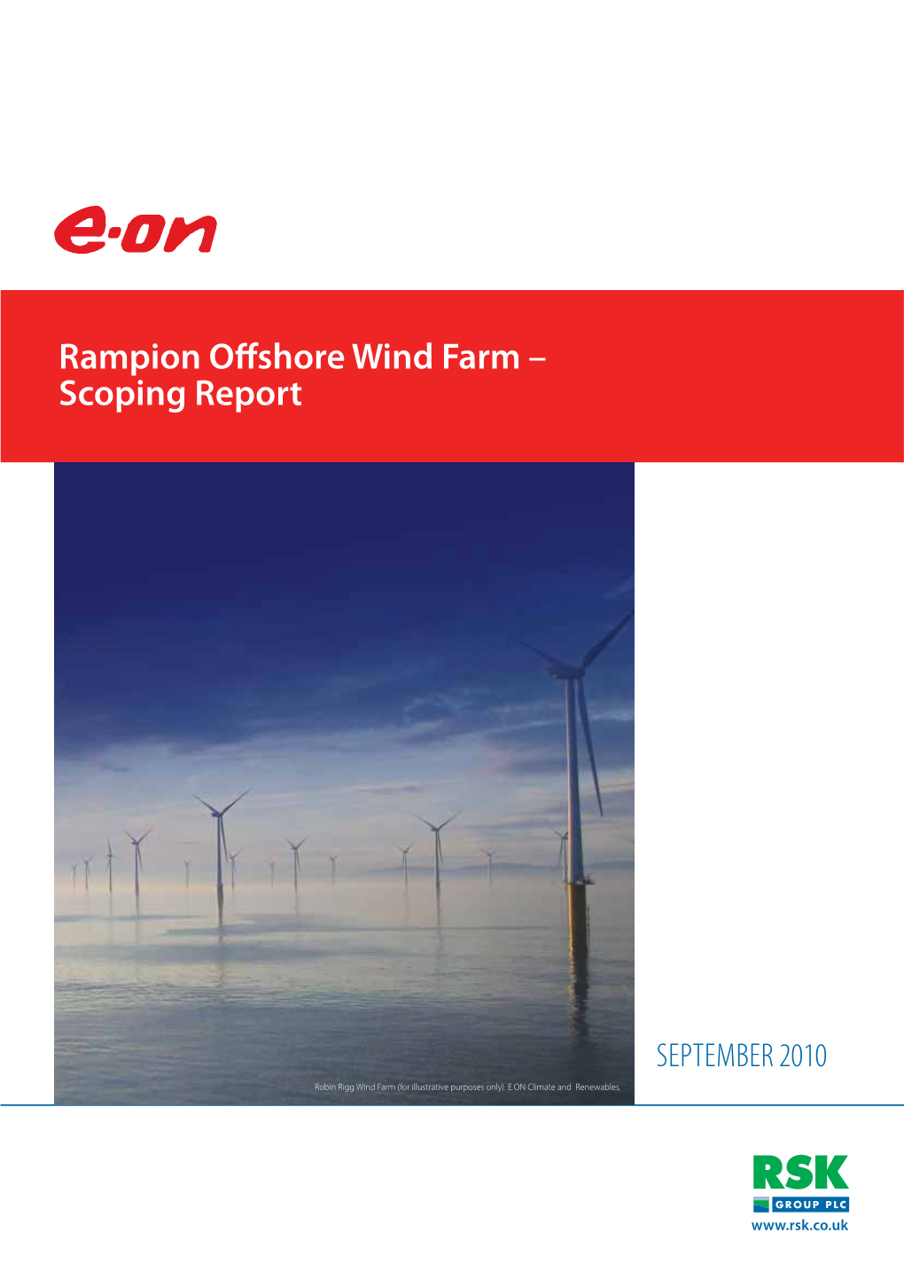 Rampion Offshore Wind Farm – Scoping Report