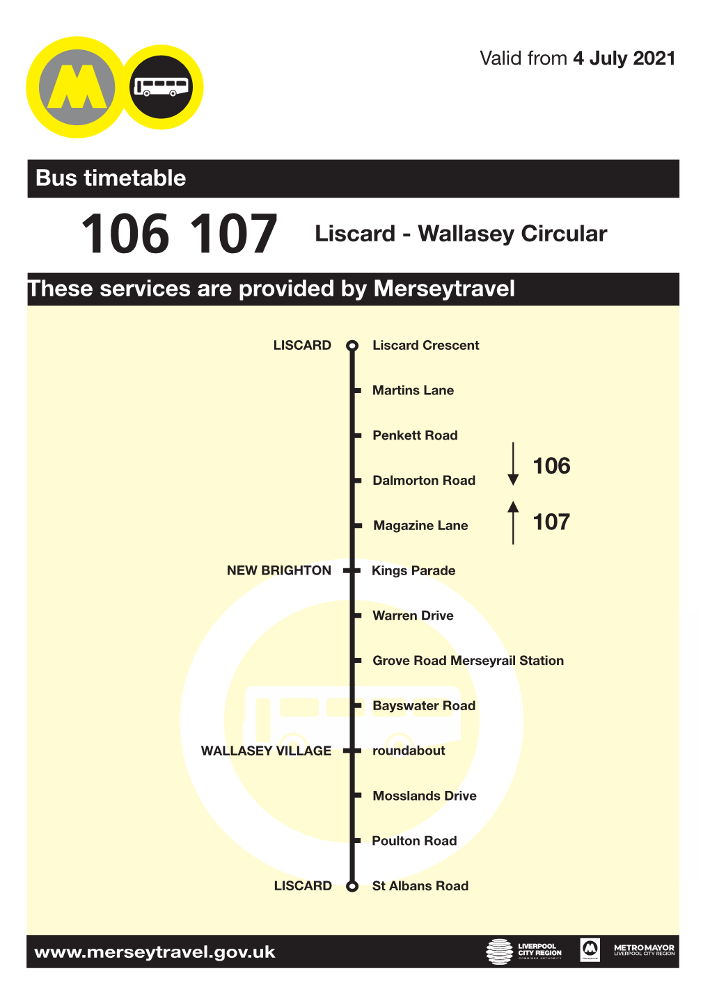 106 107 Liscard - Wallasey Circular