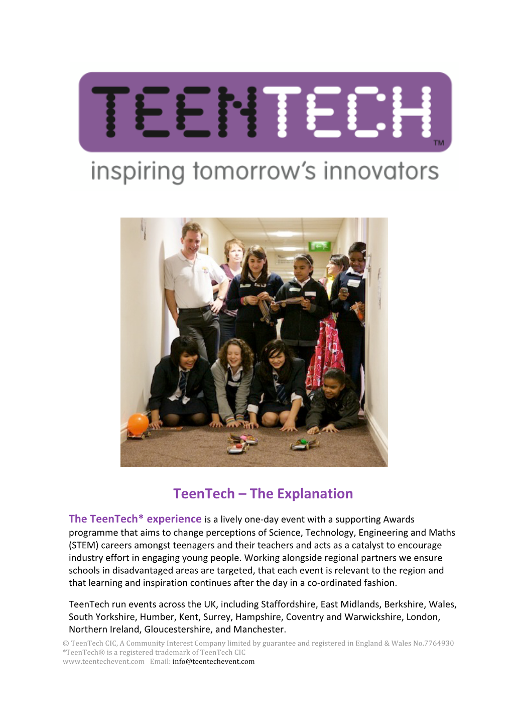 Teentech – the Explanation