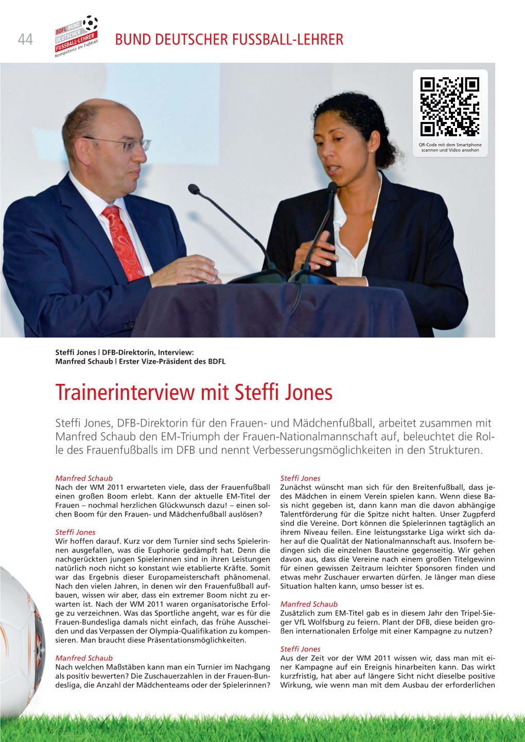 Trainerinterview Mit Steffi Jones