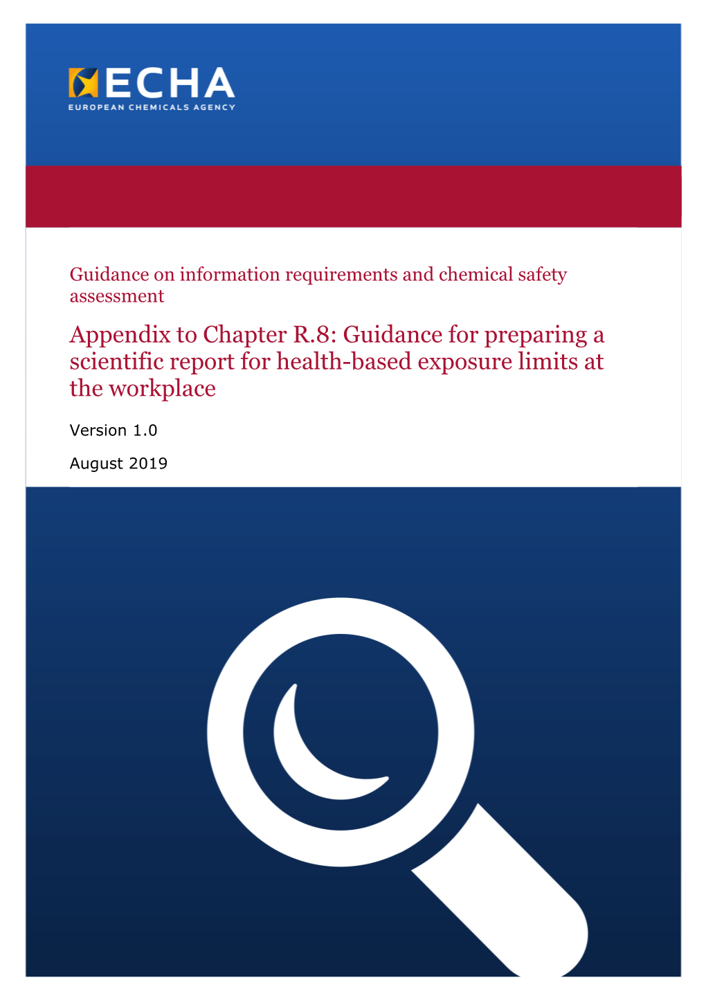 Preparing a Scientific Report for Health-Based Exposure Limits at the Workplace