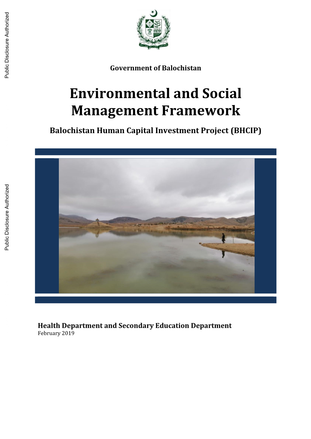 Environmental and Social Management Framework