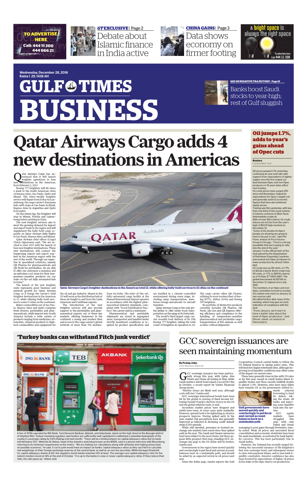 Qatar Airways Cargo Adds 4 New Destinations in Americas