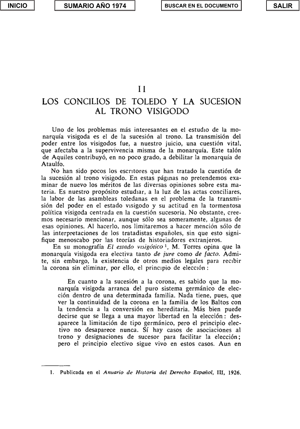 Los Concilios De Toledo Y La Sucesión Al Trono Visigodo