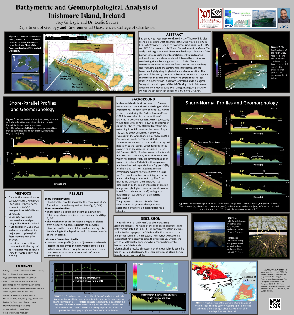 Bathymetric and Geomorphological Analysis of Inishmore Island, Ireland