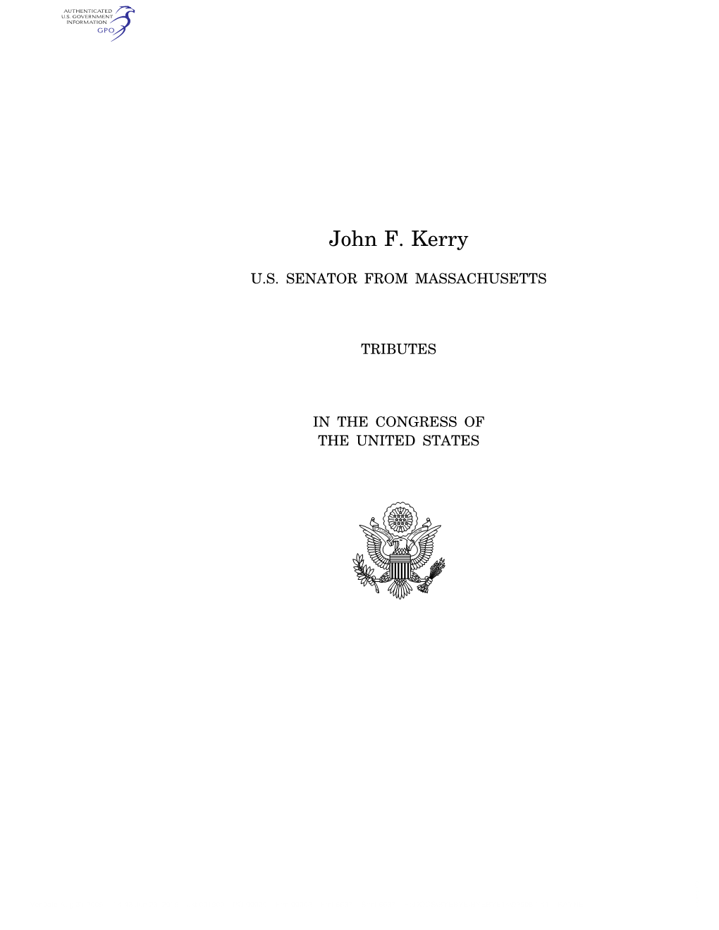 John F. Kerry